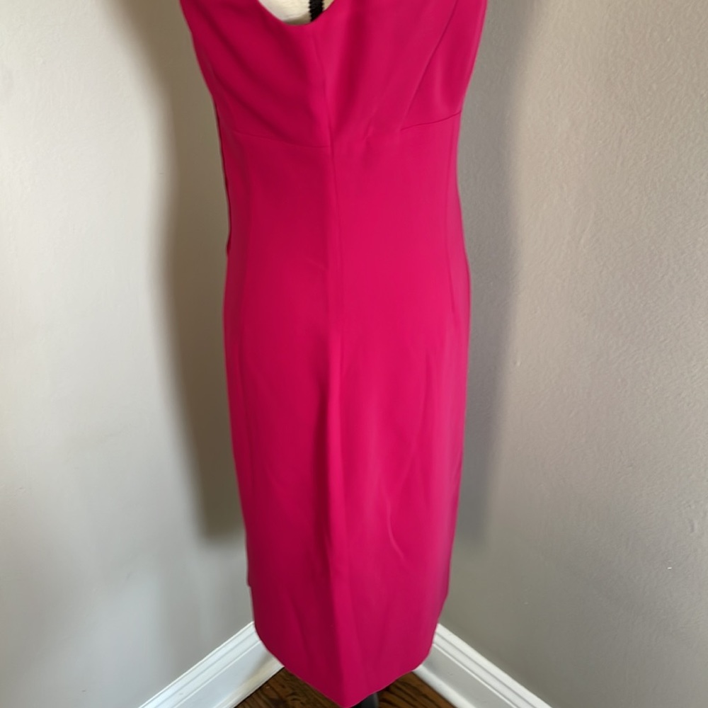 Tahari fuschia dres - Picture 5 of 10